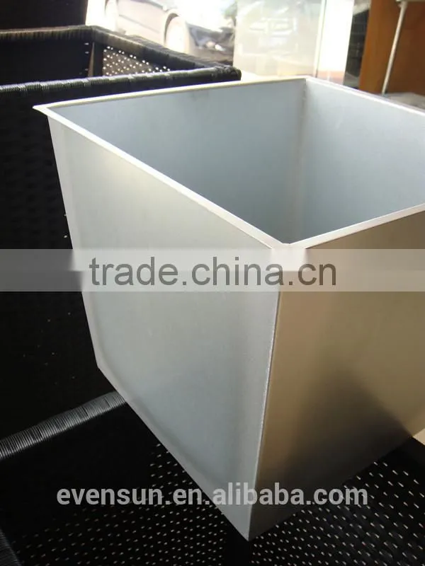 rattan flower pot garden