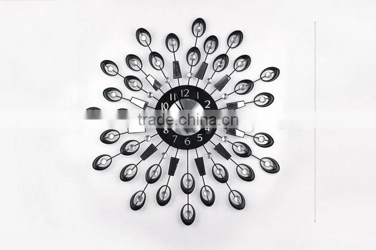 24 hour electric wall clock promtion morden design