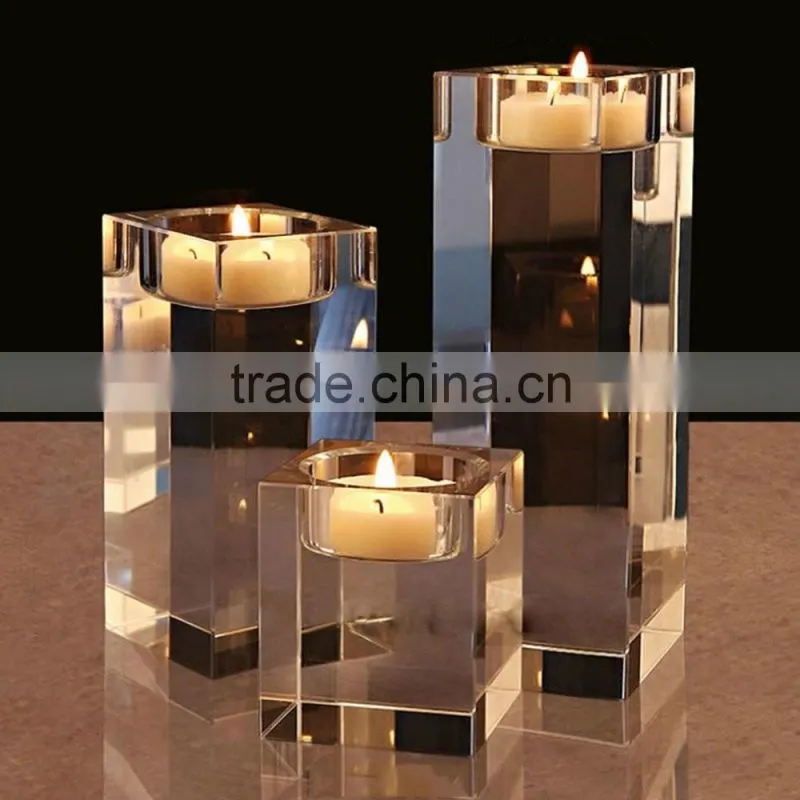 Candle Holders Elegant Crystal Tealight Holders
