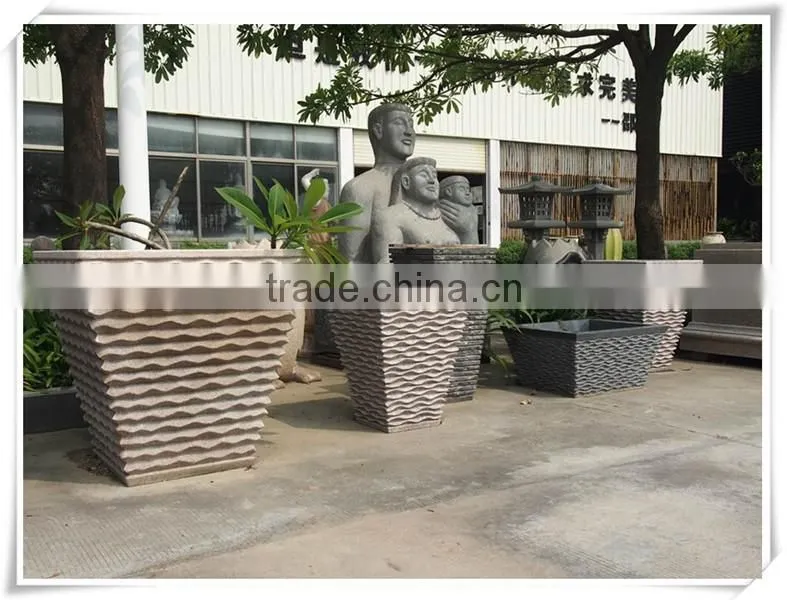 Wholesale Modern Garden Decorative Granite Planter