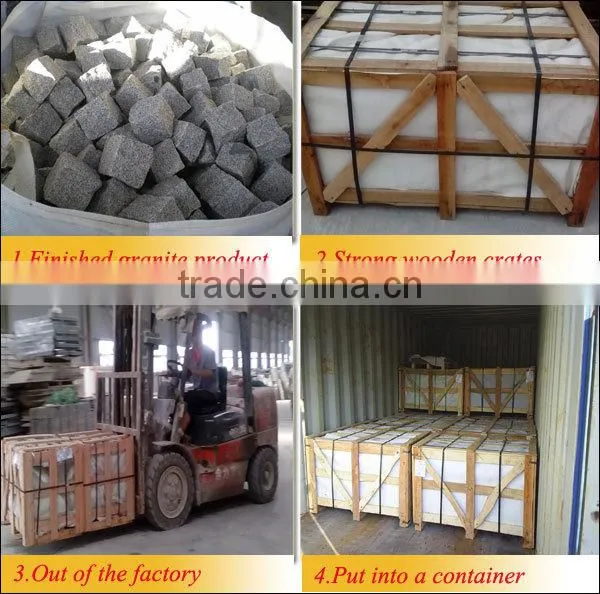 granite paving stone black basalt setts zhangpu black cleft