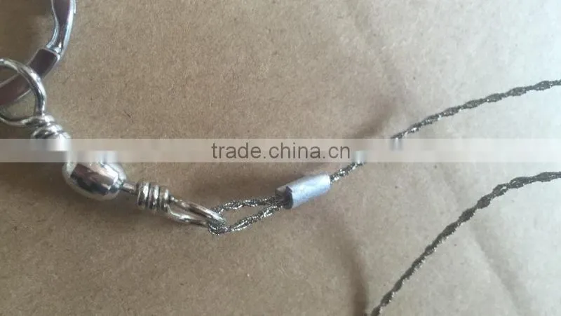 Outdoor survival line wire saw sawing wire saw