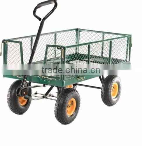 TC1840 garden trolley heavy duty garden metal cart TC1840