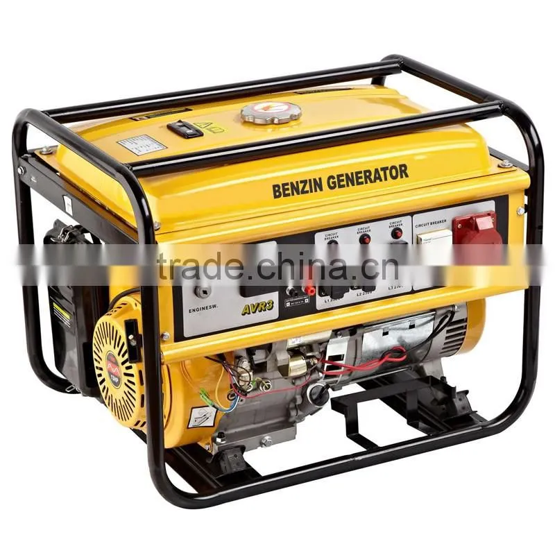 alternator for homeuse professional gasoline generator 5kw gasoline three phase generator