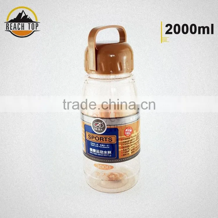 2017 fashion Large capacity space cup sport bottle with handle