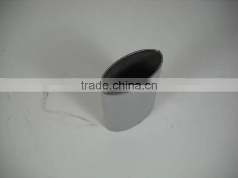 Oval steel pipe