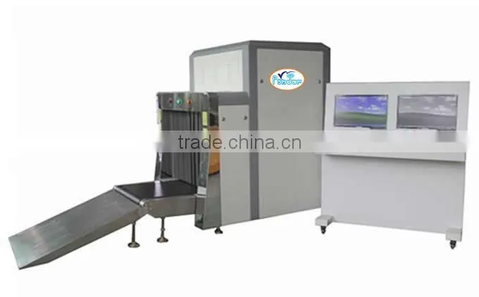 Long warranty baggage x ray scanning system. luggage scanner machines
