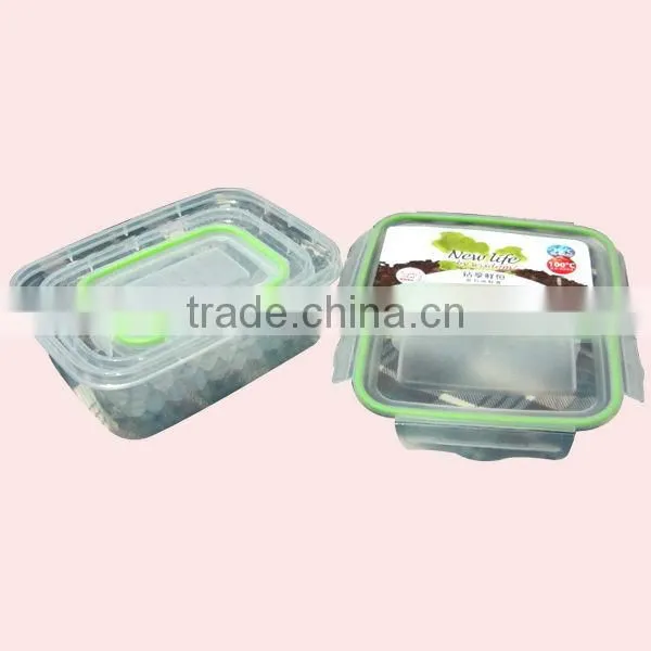 Take away Plastic Lunch Box with Lock