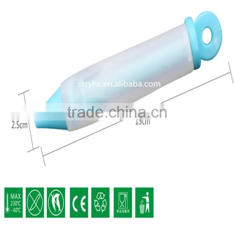Funny silicone cake and chocolate decorating pen cake mould silicone cream pen