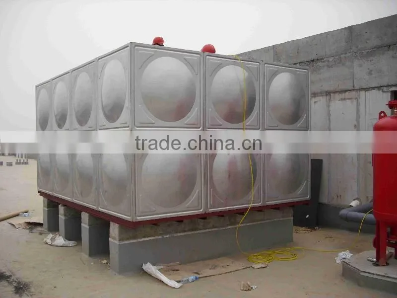 OEM welding food grade stainless steel square water tank