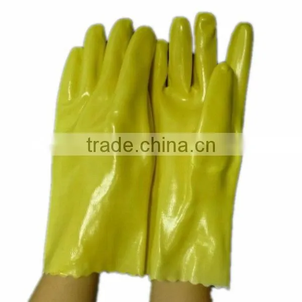 good quality PVC heavy duty Chemical protection Gloves