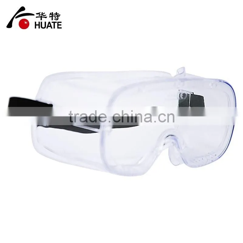 Eyewear safety goggles with ventilation holes