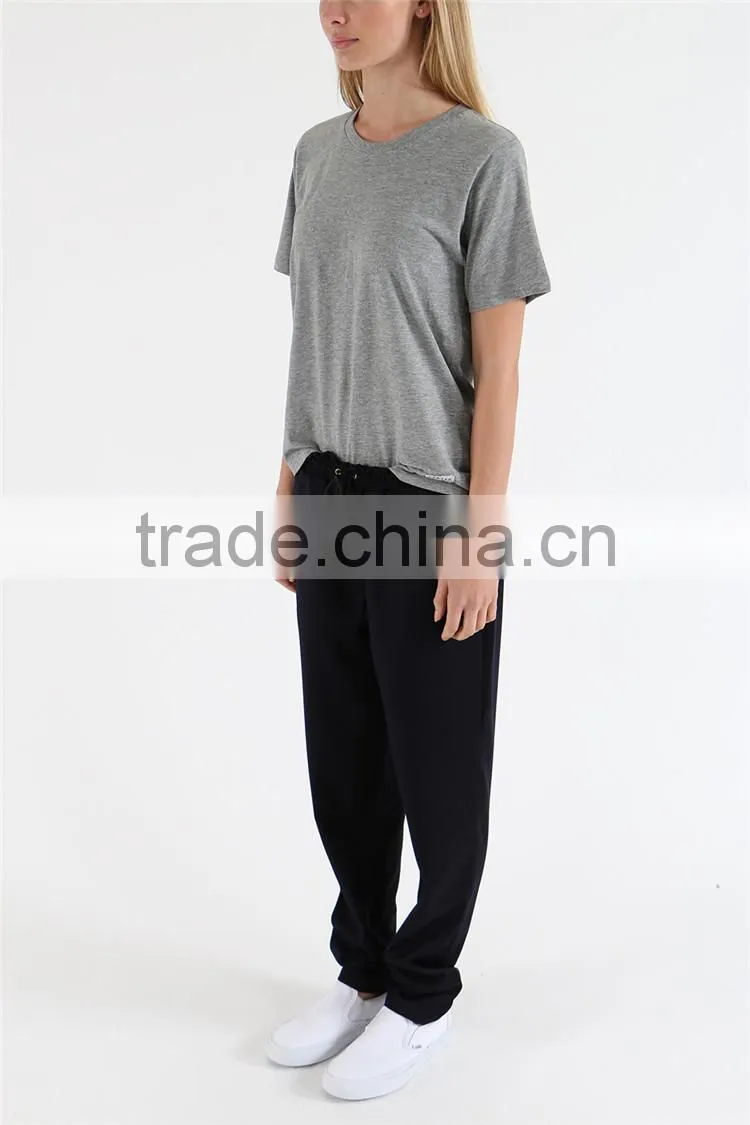 China bulk pants drop crotch relax sweatpants ladies trousers designs