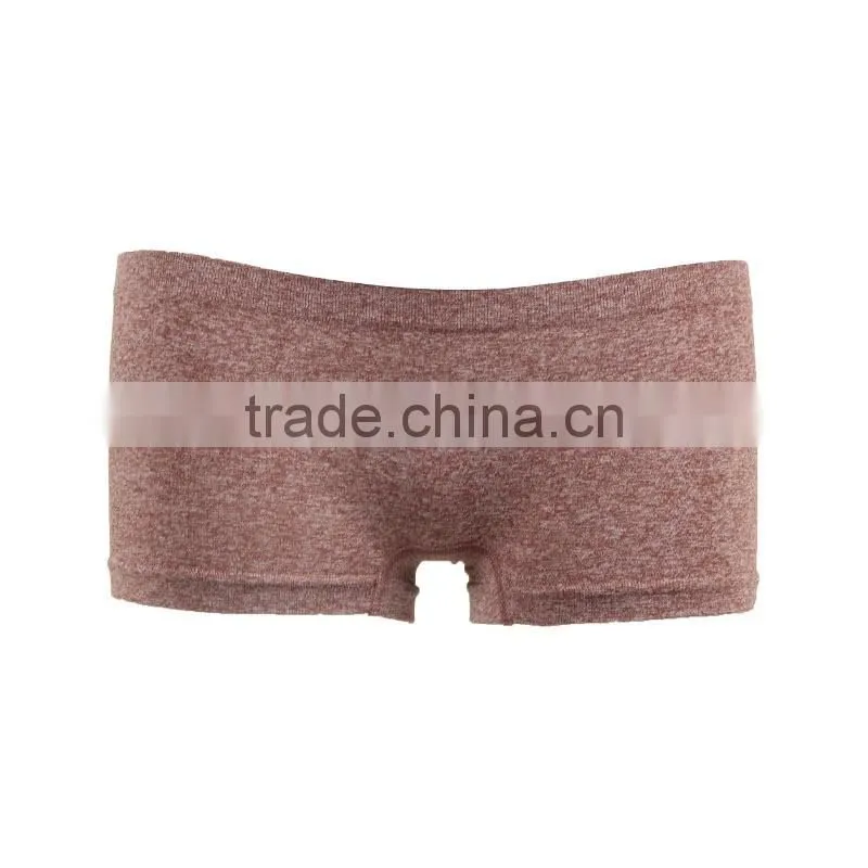 Multi colors seamless boxers shorts sexy lingerie women underwear boyshorts cheap ladies panties