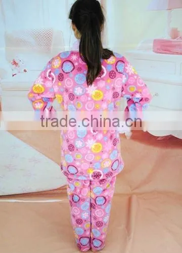 girls' coral fleece set