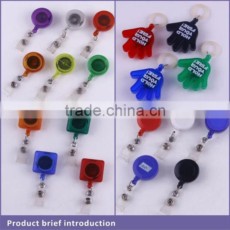lanyard retractable reel id card holder XSBH0116