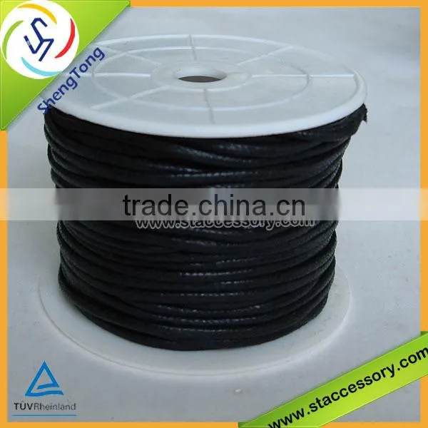 For bracelet and necklace wholesale wax cord