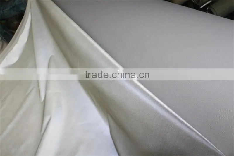 Sports jacket material 4 way lycra stretch reflective fabric for wholesale