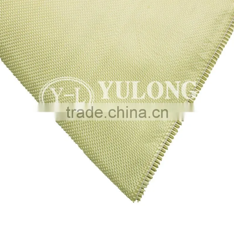 China yulong factory inherent flame retardant aramid woven fabric used for military clothing