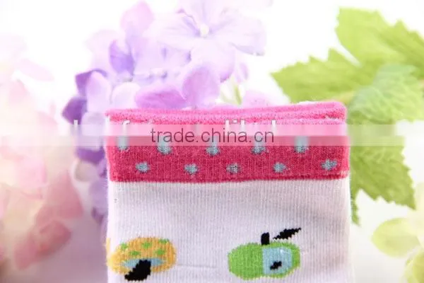 autumn&winter high quality 100%cotton children terry thick socks