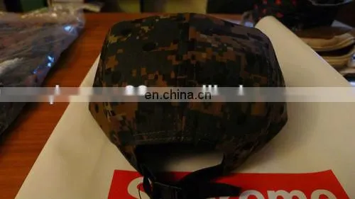 Leather Patch Digital Printing 5 Panel Cap