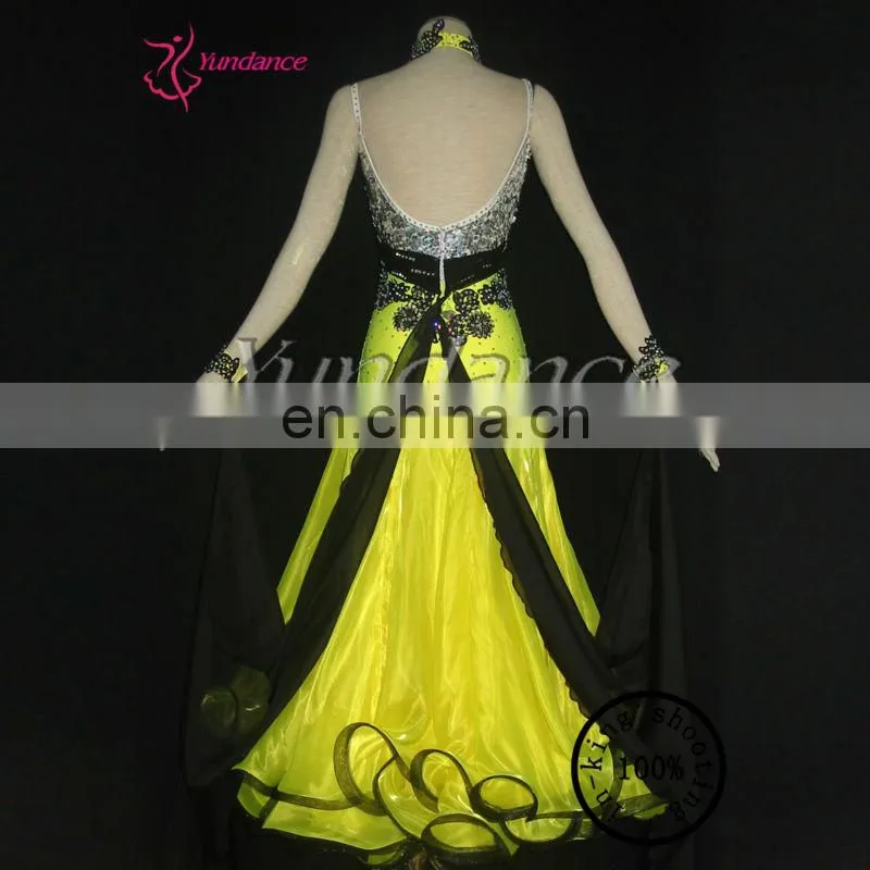 B-11202 Yellow Alibaba Wedding Dress