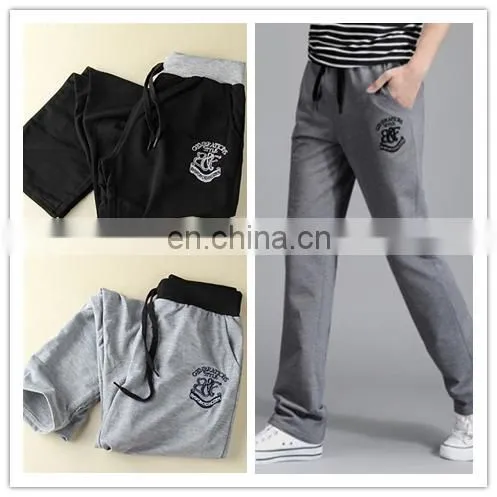 Men Harem Training Dance Baggy Jogging Trousers Slacks Casual Sport Sweat Pants
