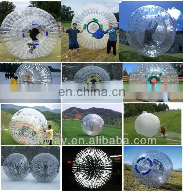 0.8mm/1.0mm PVC/TPU water zorb balls price,inflatable zorb ball hamster ball hot sale
