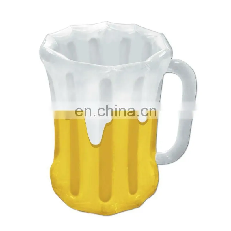 inflatable beer mug cooler