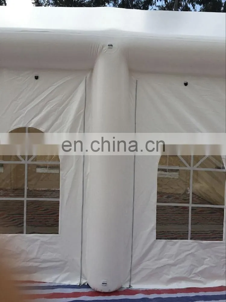 Customized Portable Inflatable Tent White Camping Inflatable Outdoor Party Tent