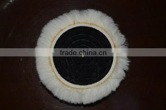 Fur facoty sheep wool polishing pad