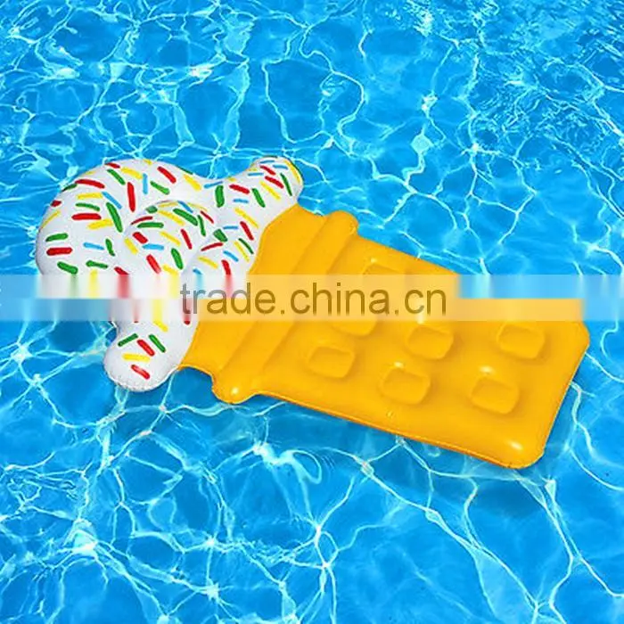 Hot Selling Giant Inflatable Ice Cream Pool Float