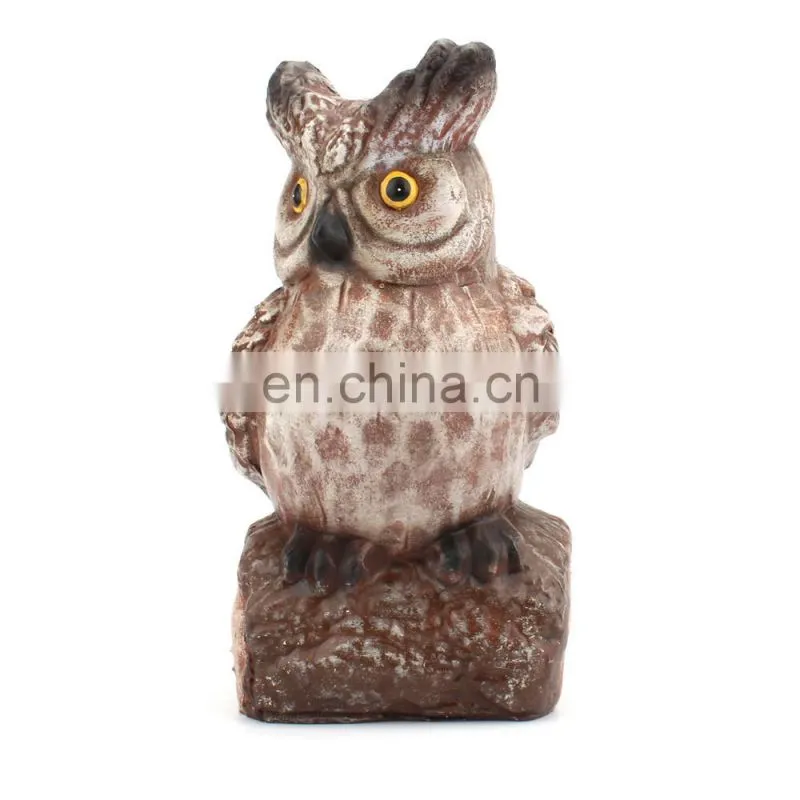 Garden decoration owl animal props artificial resin owl handicraft imitate model