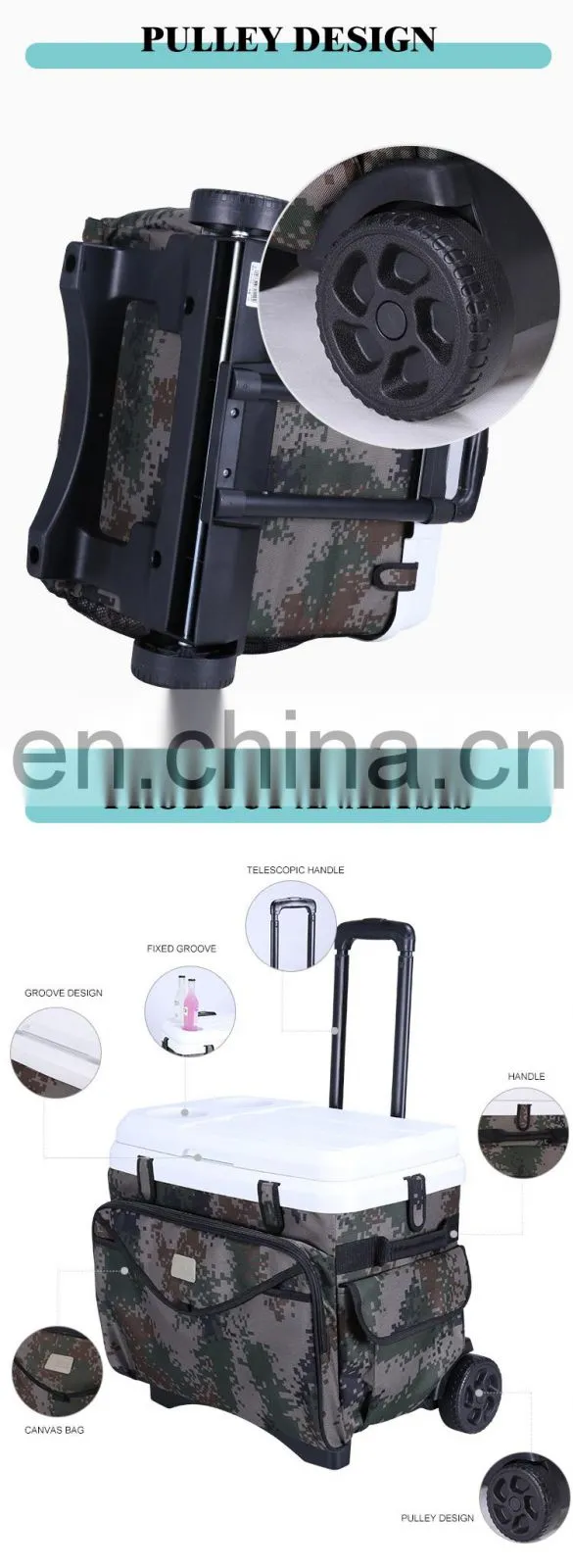 GiNT Portable 18L Ice Chest 600D Cooler Box Beer Food Drinks Outdoor Fishing Cooler Boxes