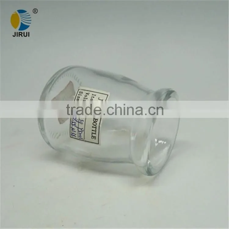 100ML glass pudding jar with high quality