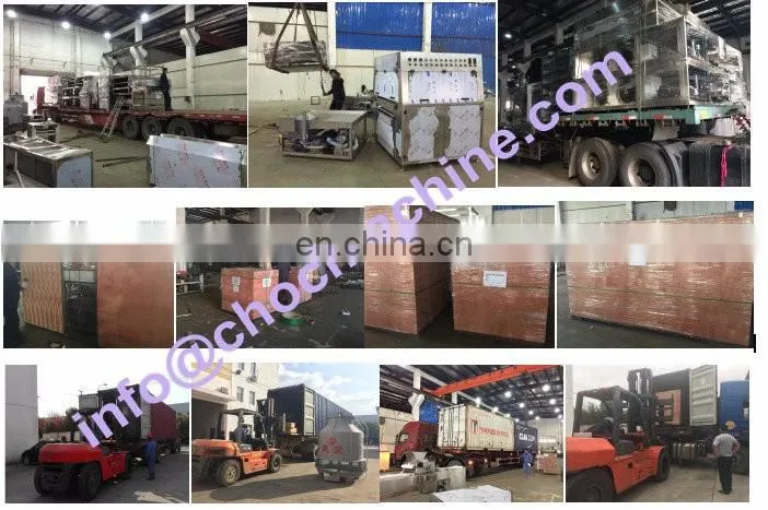 Block chocolate crusher machine -chocolate pebble making machine