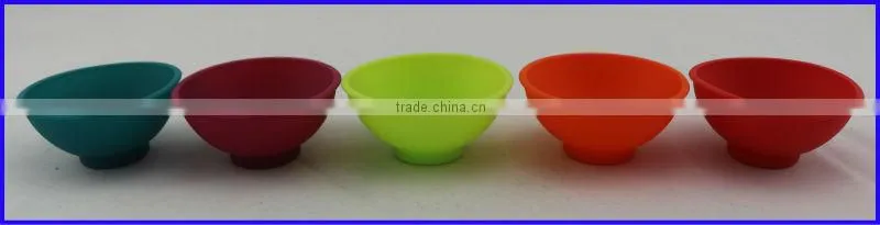 Colorful New and Innovative Food Grade Silicone Bowl