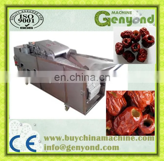 Automatic dates pitter machine/Date pitting processing machine/Date seed removing machine