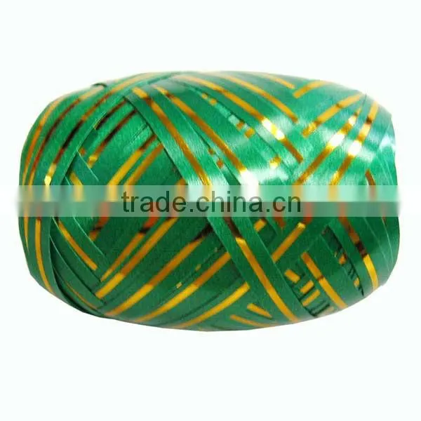 5mm wide ribbon egg and 10m long packing roll for weeding packing,ribbon egg for christmas decoration