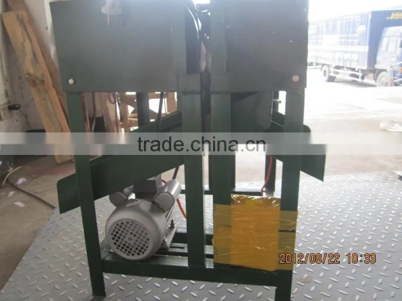 Cheap price and very useful garlic tail and stem cutting machine/garlic processing machine/garlic root cutting machine