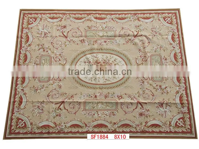 handmade superior New Zealand wool hand woven wool felt ball rug