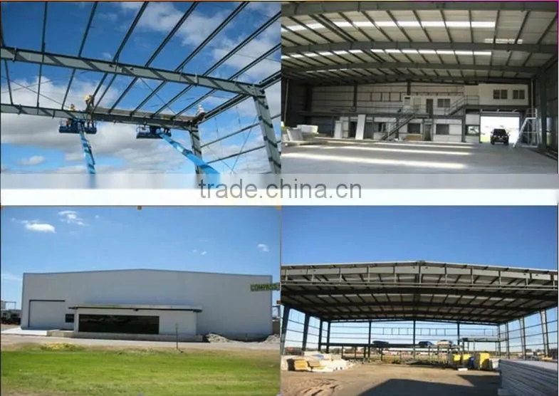 Steel structure workshop building design and manufacturer