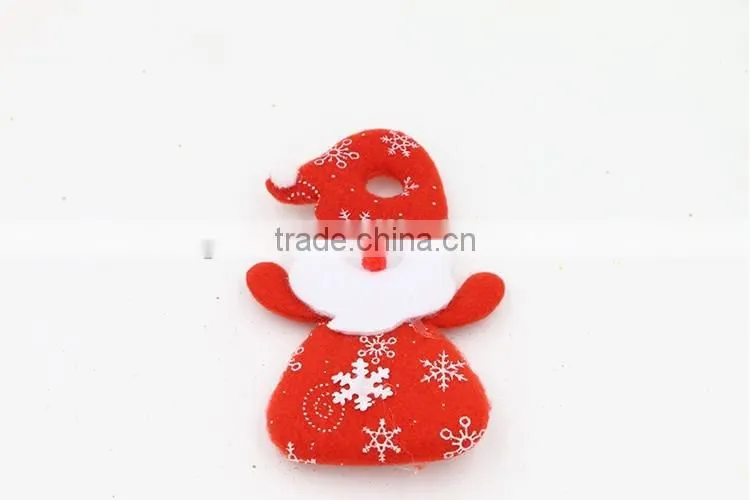 Hot Selling Santa Claus Felt Pendant Chrismas Gift Christmas Tree Decoration