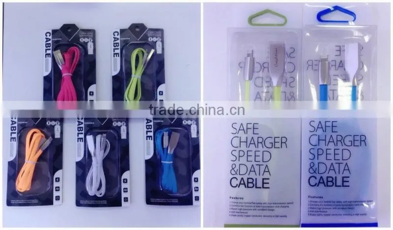 1M/3.3fFT 7 Color LED Metal USB Cable 8 pin and Charging Charger Cable for iPhone6 6 plus 5 5s iPad for ios 8 ios9 1M