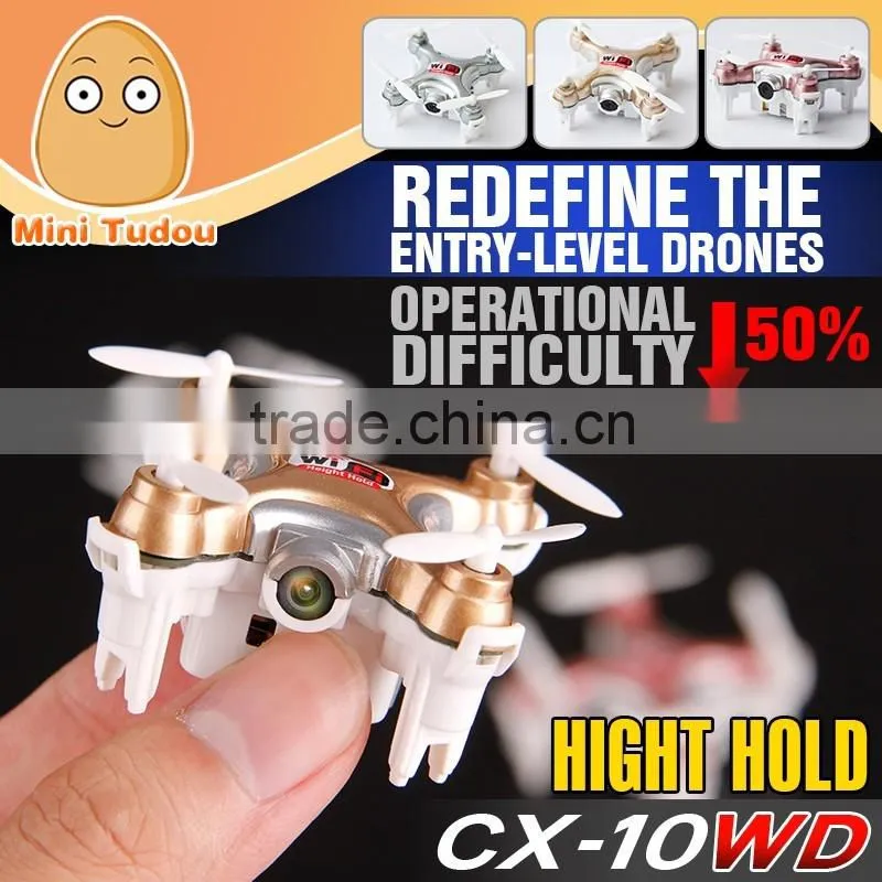 HD1334 6 axis wifi phone controlled rc mini drone 5.8g fpv VS x800 real-time transmission