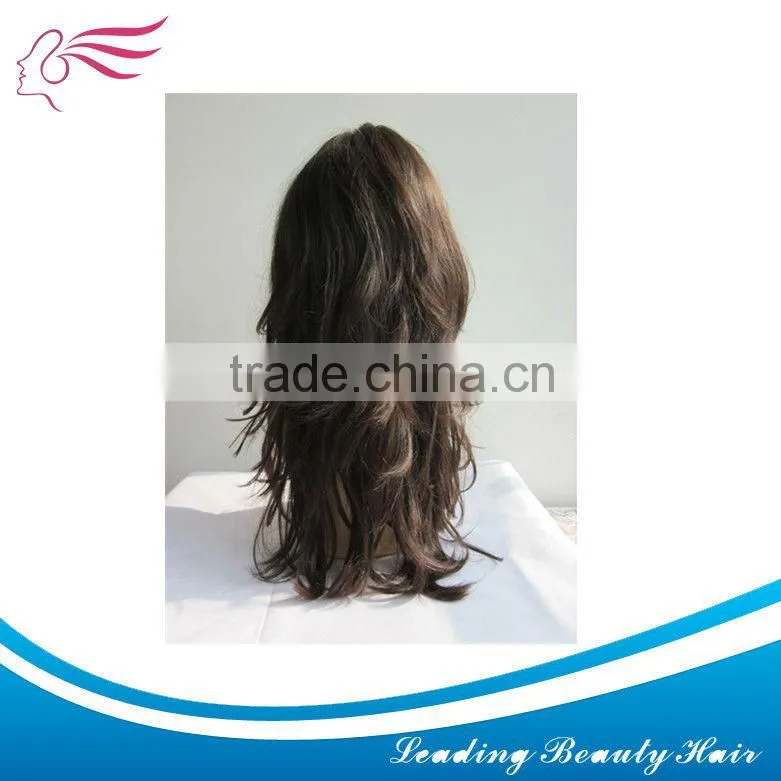 100% human hair Toupee with lace inside
