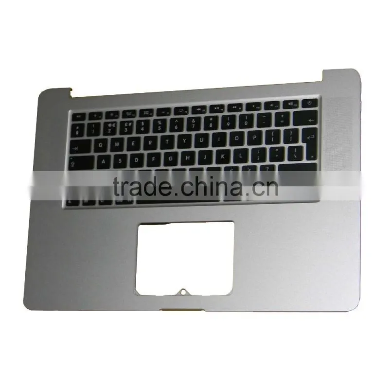 Top case with keyboard 2013 UK layout For Apple MacBook Pro Retina A1398