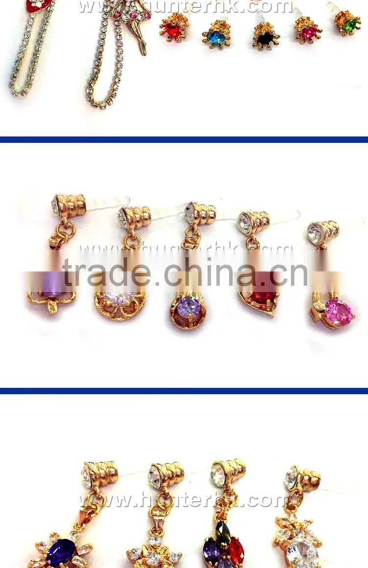Glaring Diamond Ball Cell Phone Dust Plug Charm