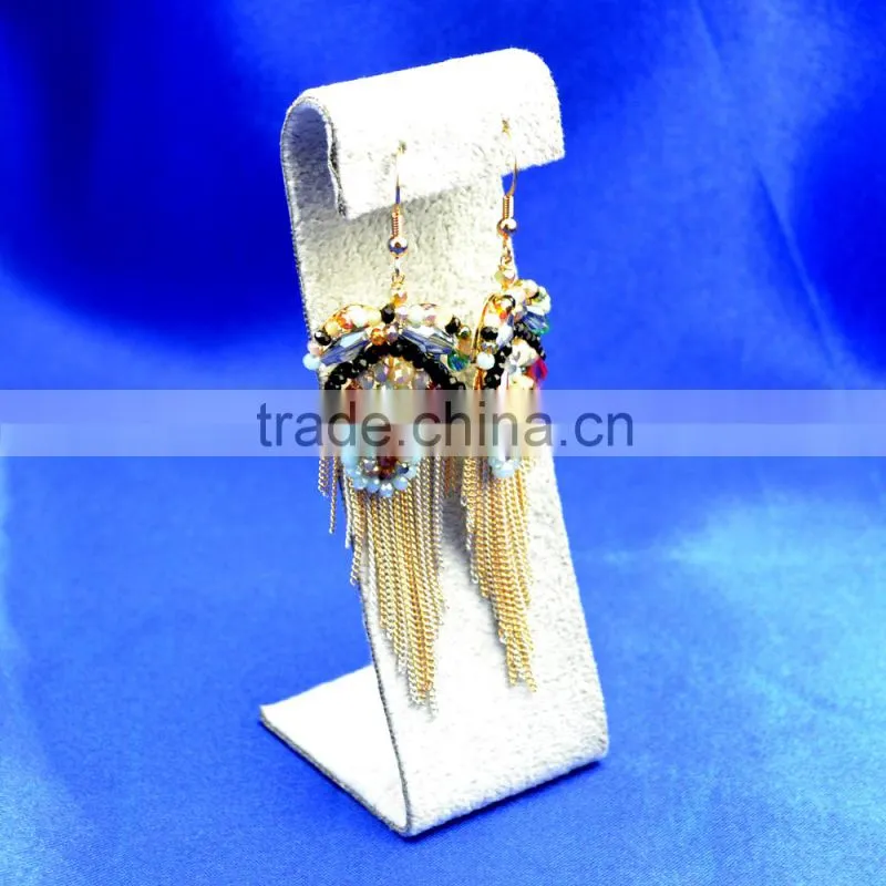 Wholesale Hot selling crystal earrings gold long tassel earrings