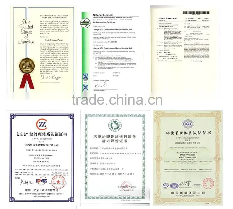 Environmental protection FMBR industrial dirty water sewage treatment plant